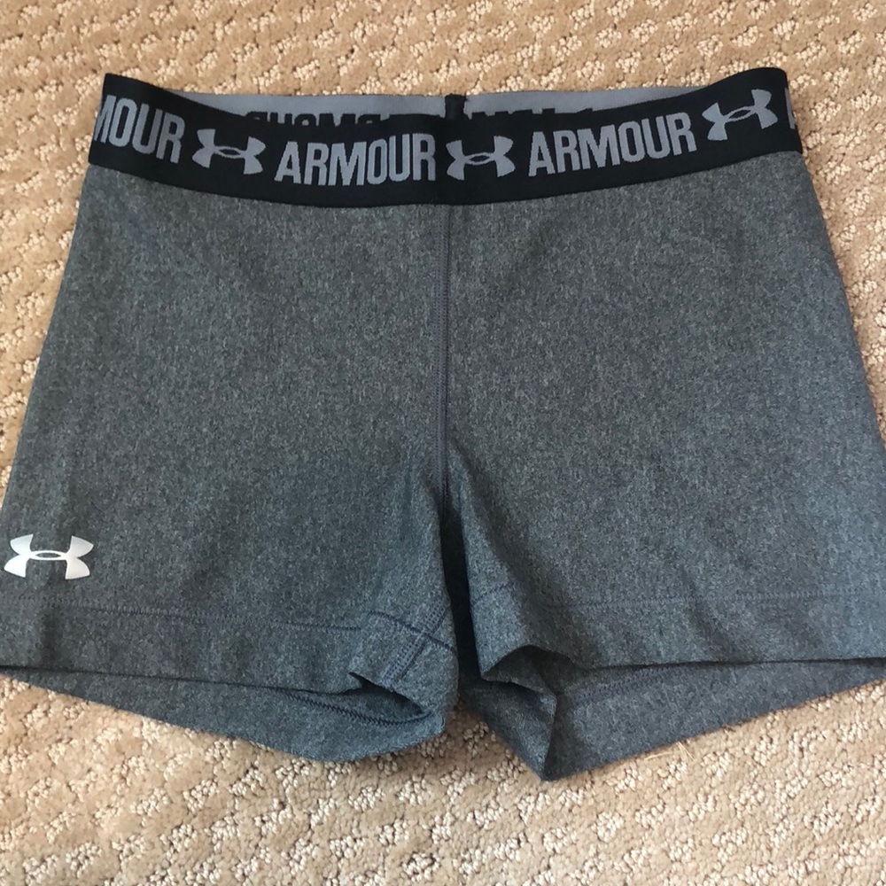Under Armour spandex shorts